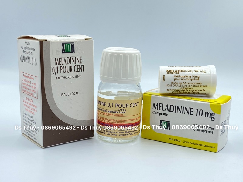 Thông tin thuốc trị bạch biến meladinine