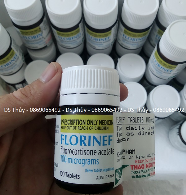 FIorinef_Úc - Phác đồ điều trị tăng sản thượng thận bẩm sinh