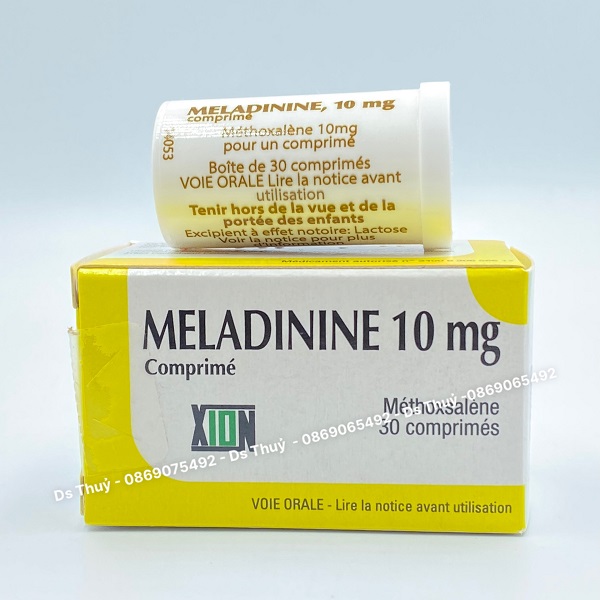 Meladinine 10mg chữa Bạch biến da